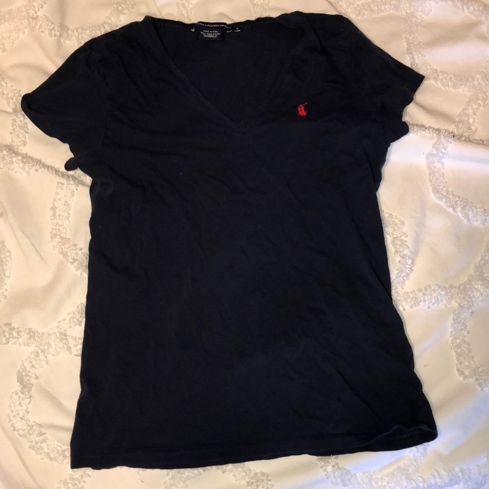 Size small navy blue Ralph Lauren shirt